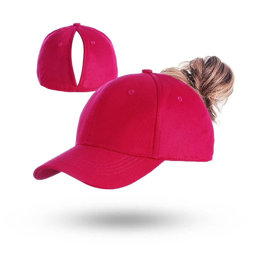 Women'S Magnetic-Attach Quick-Drying Breathable Lightweight & Sun-Protective Ponytail-Friendly Hat - for Running Tennis & Golf