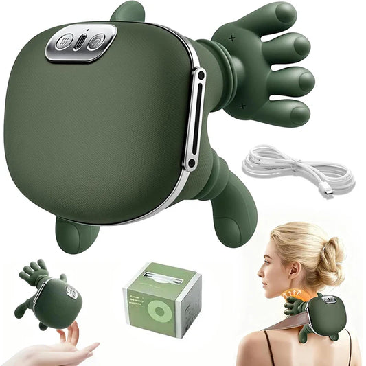 EL ZERIVA™ - Deep Tissue Bionic Neck & Shoulder Massager with Advanced Heat Relief